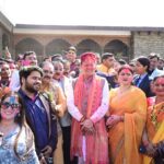 सीएम ने अपनेे निवास पर किया होल्यारों का अभिनंदन, धूमधाम से मना होली मिलन समारोह