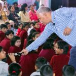 एनबीटी पुस्तक महोत्सव : बच्चों ने वरिष्ठ पत्रकार राजेश पांडेय से सुनी कहानी-‘पेड़ घूमने क्यों नहीं जाता’ ।