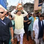 भक्ति के रंग : सीएम धामी ने किया कलश बंधन  महारैली का शुभारंभ