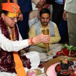 श्री जागेश्वर धाम में सीएम ने की पूजा, कन्याओं को किया प्रसाद वितरण
