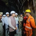 टनल के अंदर पहुंचकर सीएम ने देखा राहत व बचाव अभियान