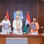 शाह की उपस्थिति में छह राज्यों के बीच किशाऊ परियोजना पर एमओयू साइन