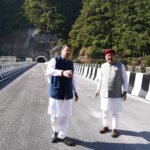 चारधाम यात्रा प्रोजेक्ट के काम का सीएम धामी ने किया निरीक्षण