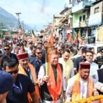 उत्तरकाशी में बनेगा विश्वनाथ-शक्ति मंदिर कॉरिडोर, सीएम ने सेवा ज्योति कलश यात्रा के कार्यक्रम में की घोषणा